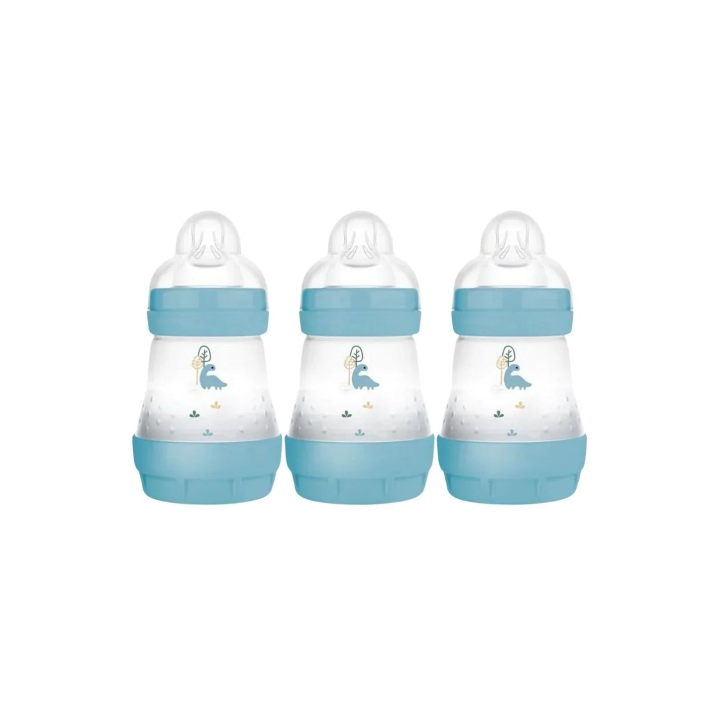 MAM Easy Start Anti-Colic Bottle 160ml Pack of 3 - Blue