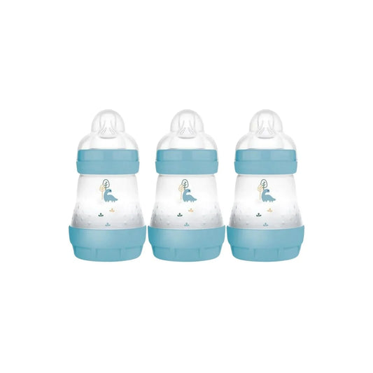MAM Easy Start Anti-Colic Bottle 160ml Pack of 3 - Blue