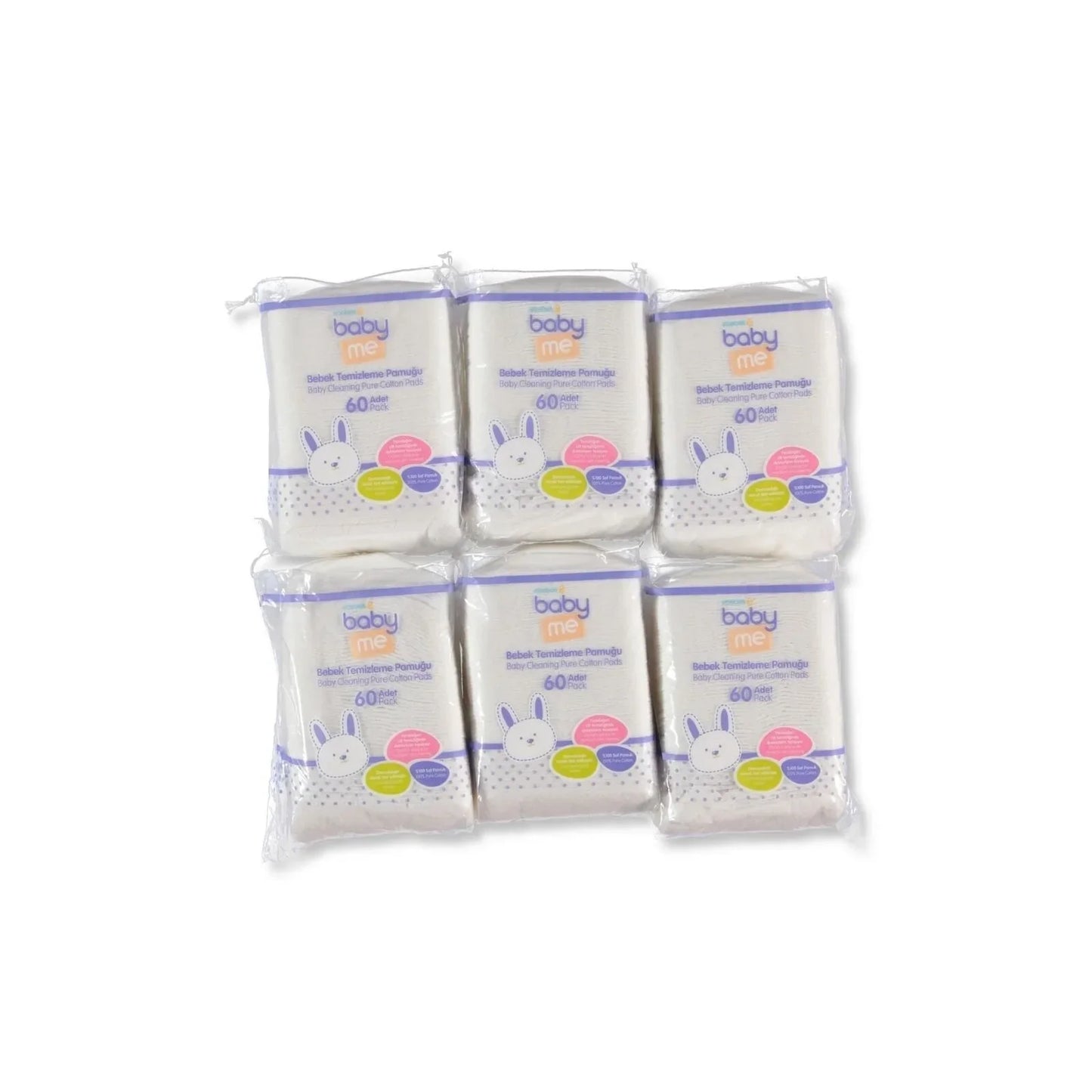 ebebek baby me Cotton Pads 6x60 pcs
