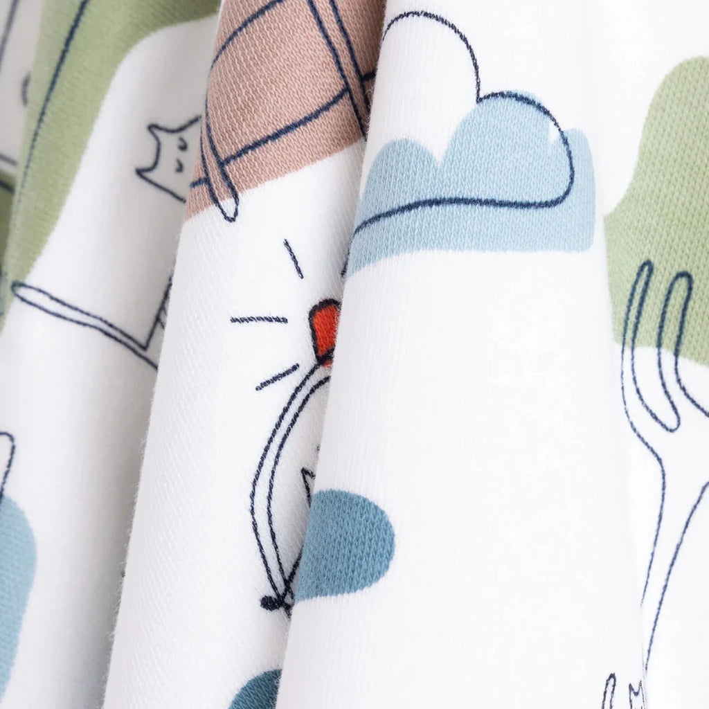 Little Dreams Boy Blanket - White