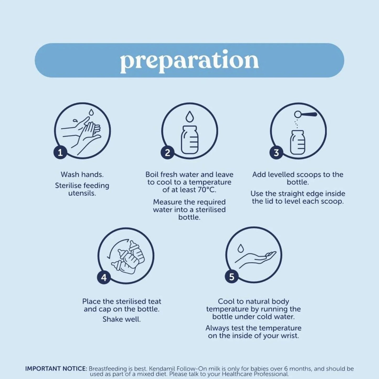 Kendamil Stage 2 Follow On Milk Formula 6-12 months 800g