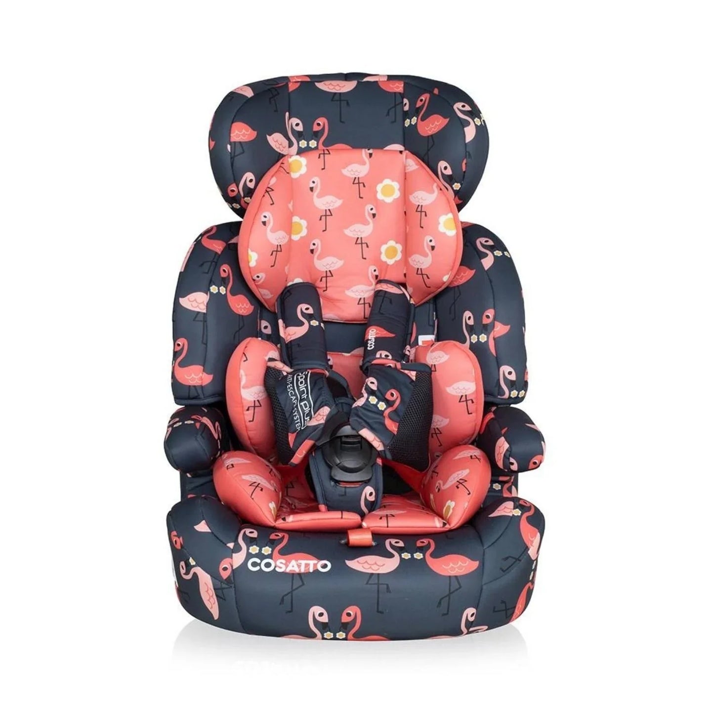 Cosatto Zoomi Group 1/2/3 Car Seat - Pretty Flamingo
