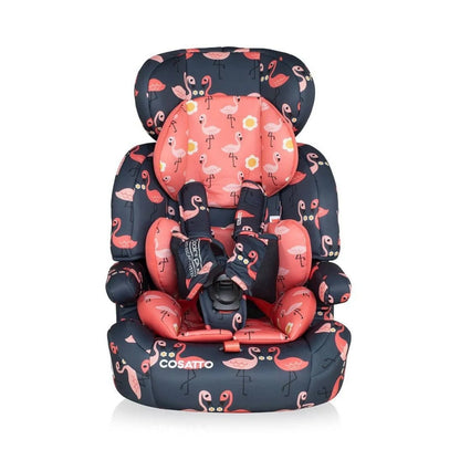 Cosatto Zoomi Group 1/2/3 Car Seat - Pretty Flamingo
