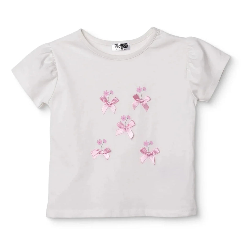 HelloBaby Flower Garden Bluz - Ecru