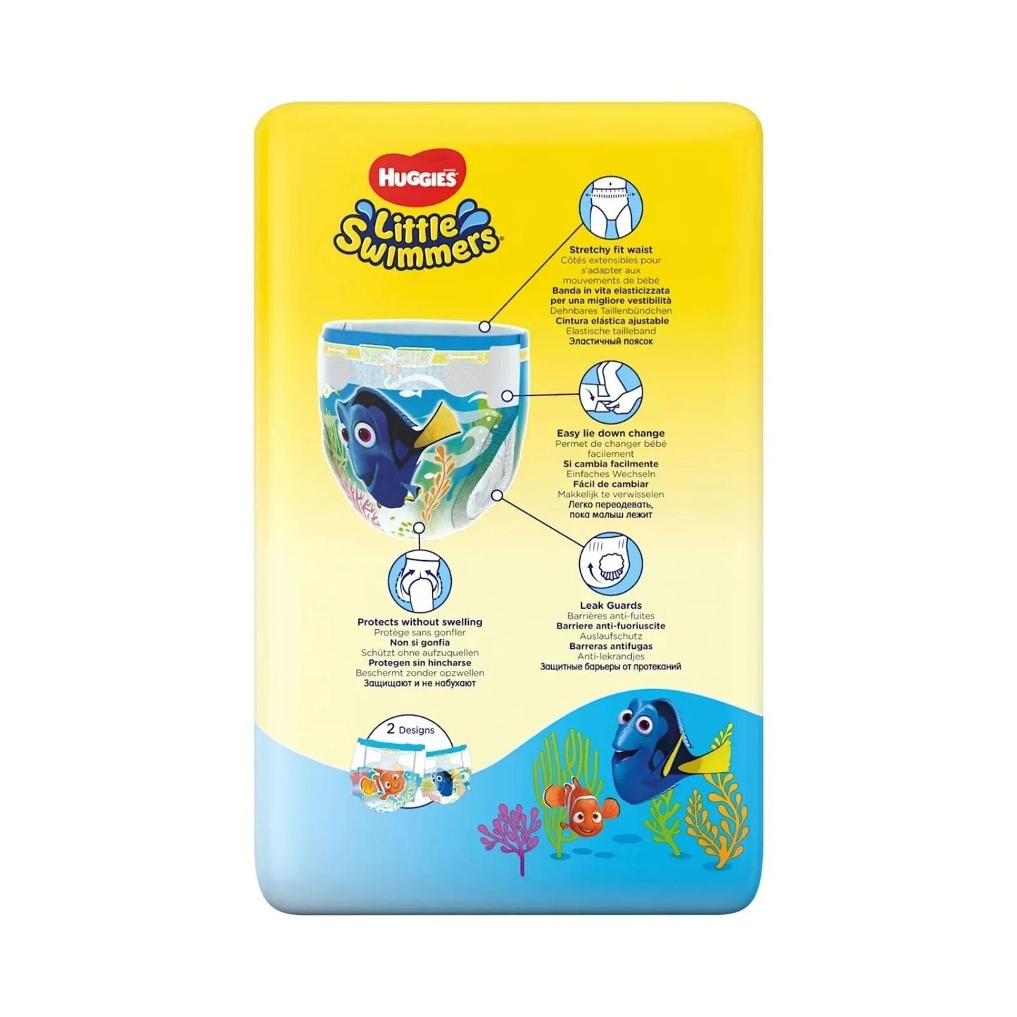 Huggies Little Swimmers Baby Size 2-3 Swim Pants - 12 nappies