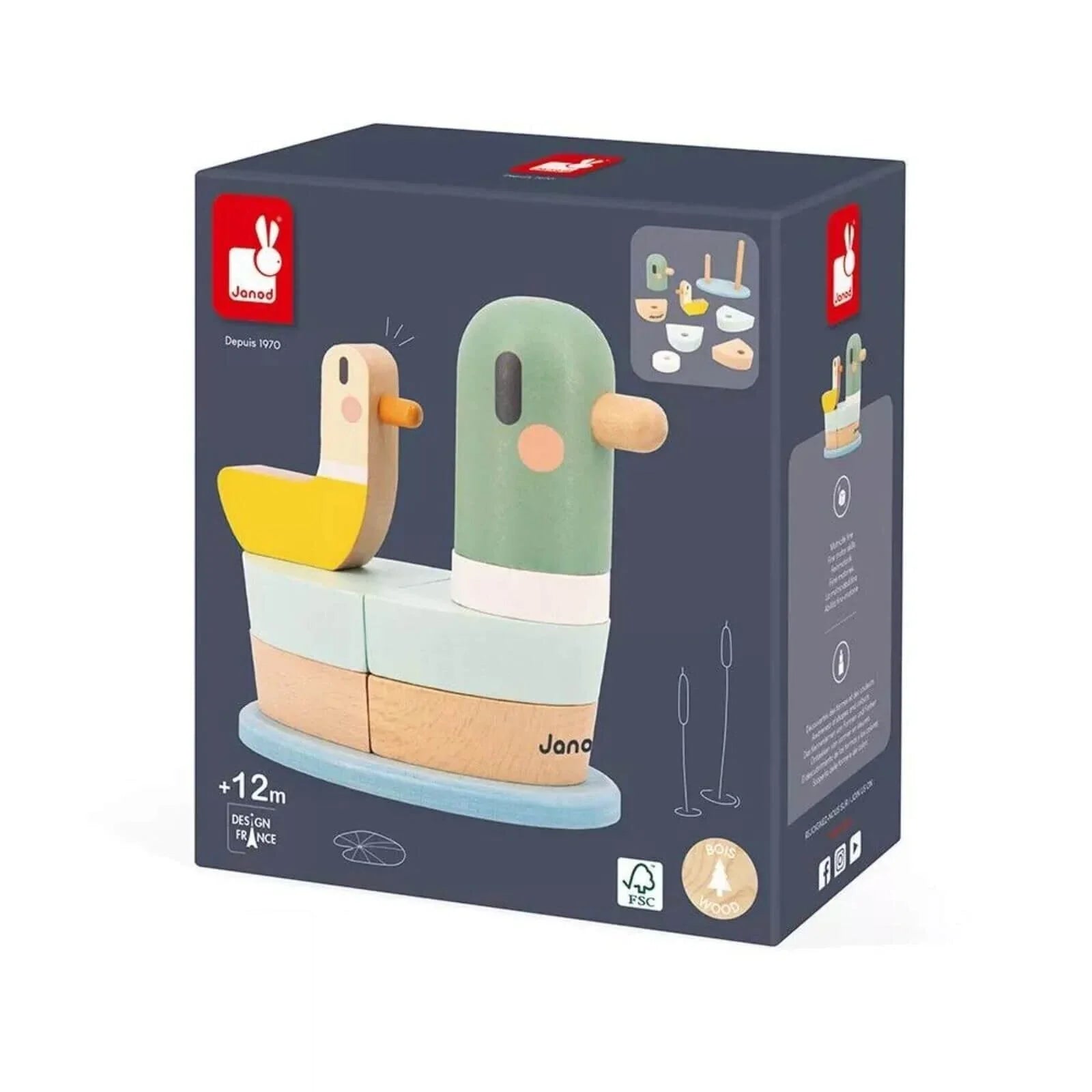 Janod Stackable Ducks Sweet Cocoon