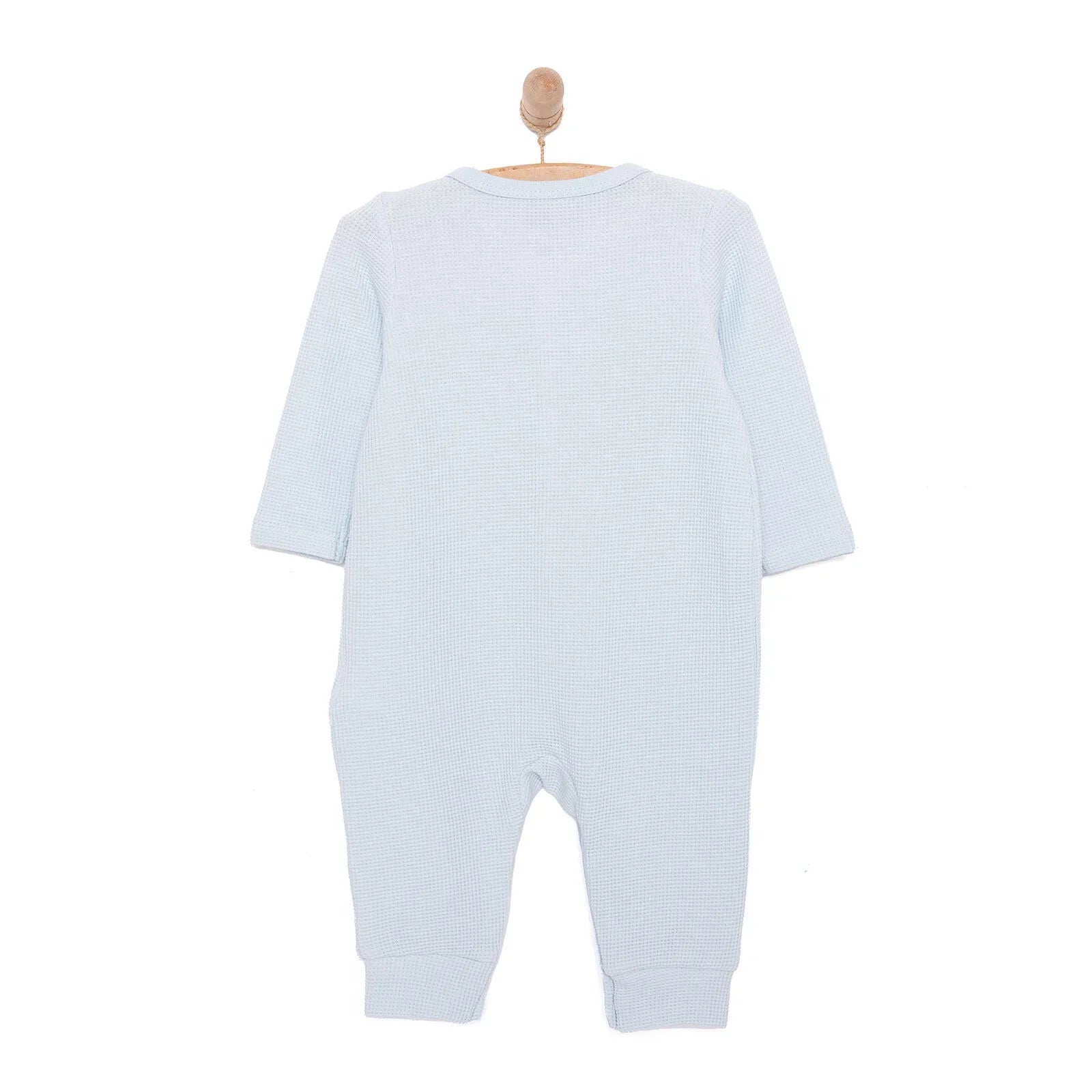 HelloBaby Newborn Baby Boy Jumpsuit - Light Blue