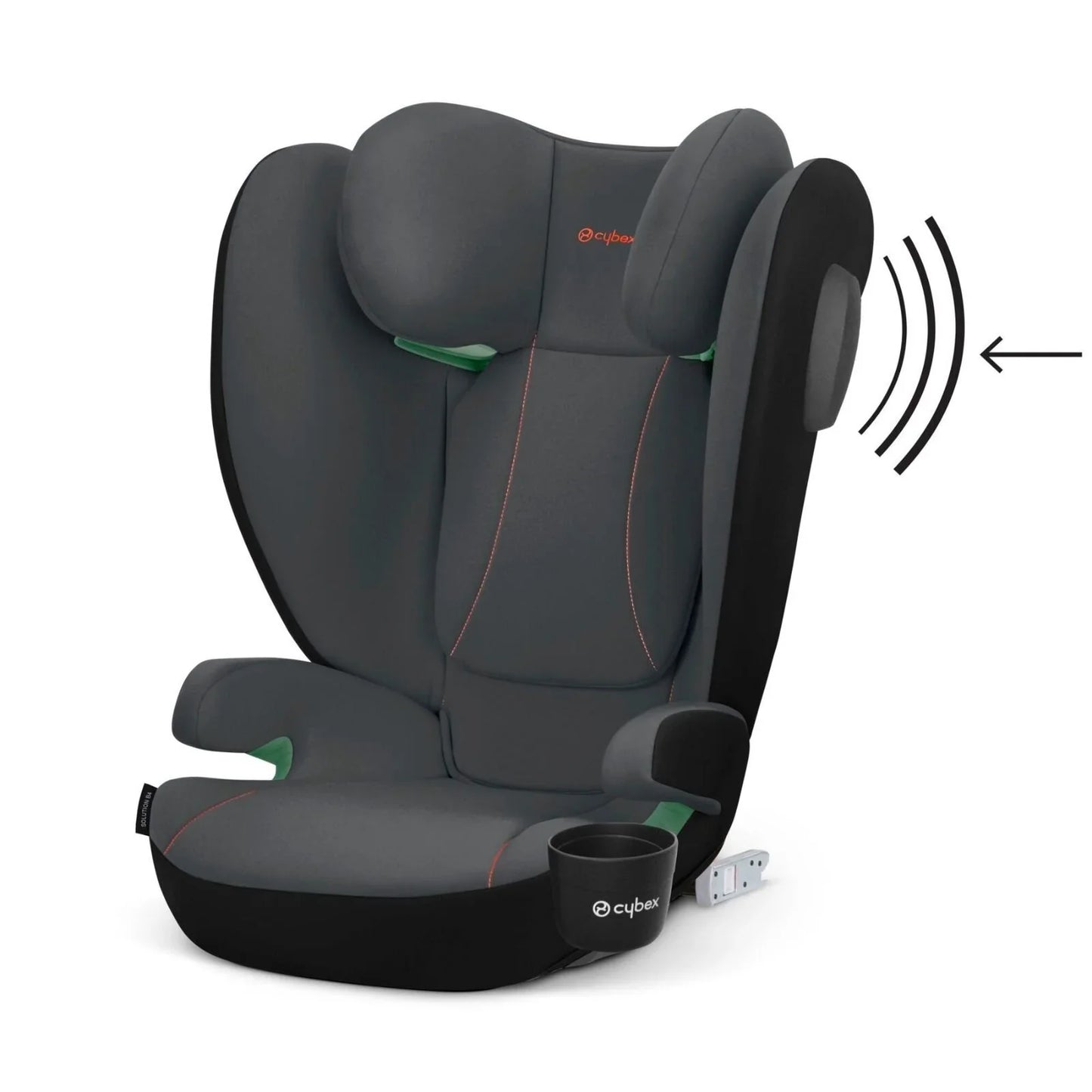 Cybex Solution B4 i-Fix Group 2/3 Car Seat (4 Years to 12 Years) - Steel Grey