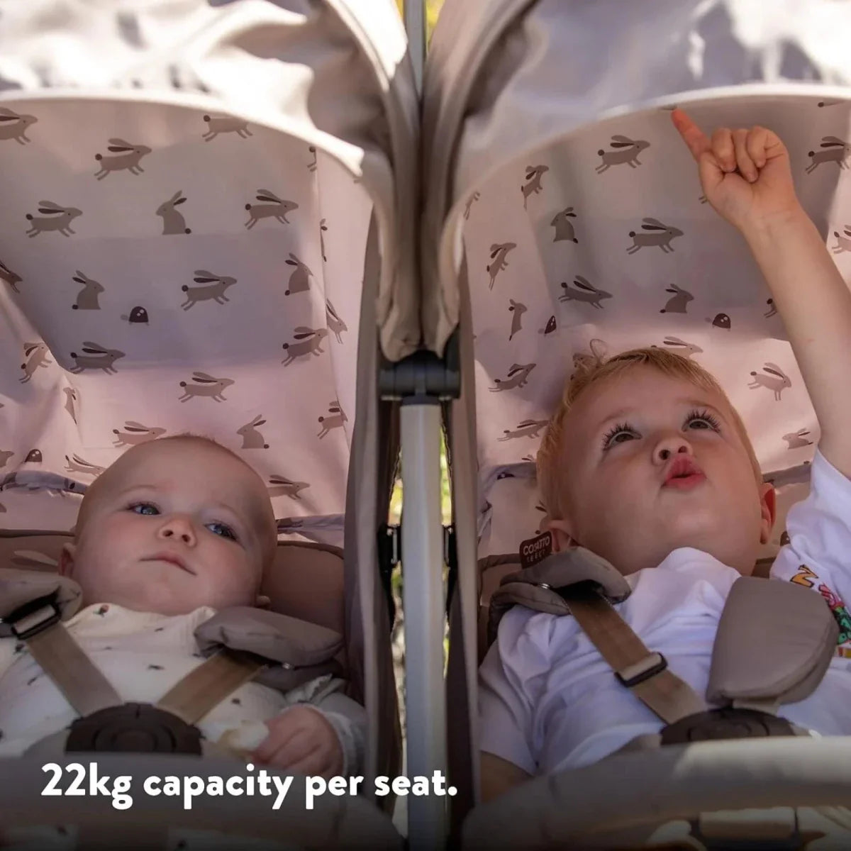 Cosatto Yo! Double Stroller - Foxed