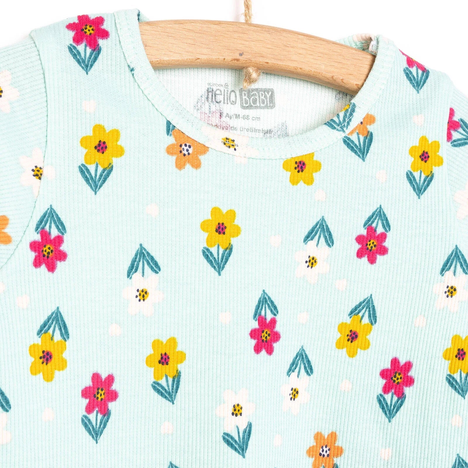 HelloBaby  Baby Girl Long Sleeve Pyjamas Set - Multicolour