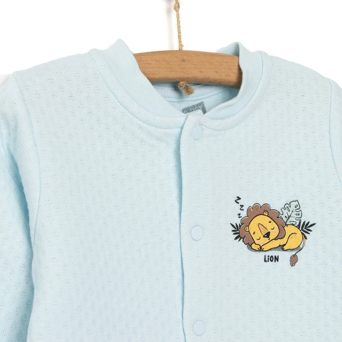 HelloBaby Boy Quilted Cardigan - Blue