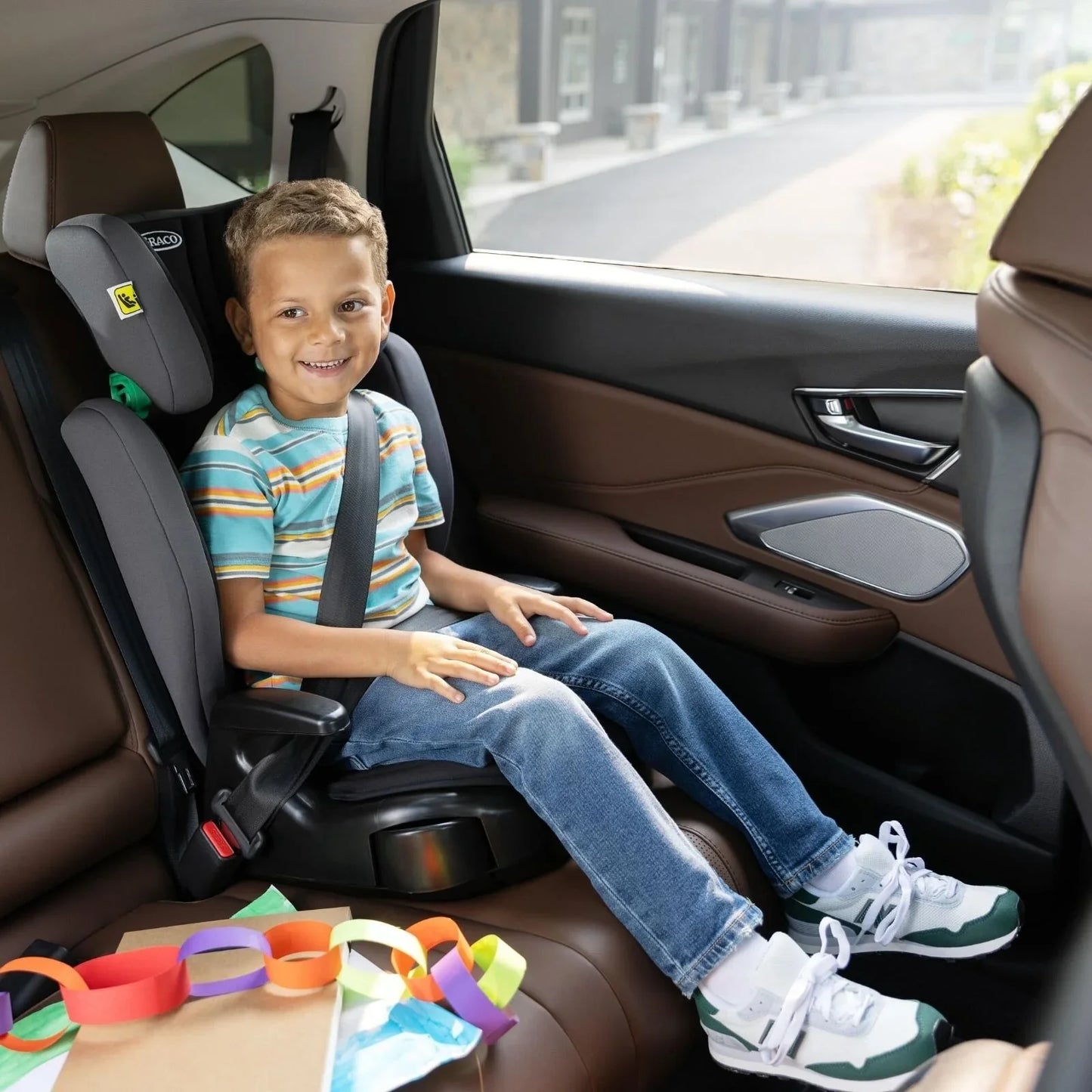 Graco Junior Maxi i-Size Highback Booster - Midnight