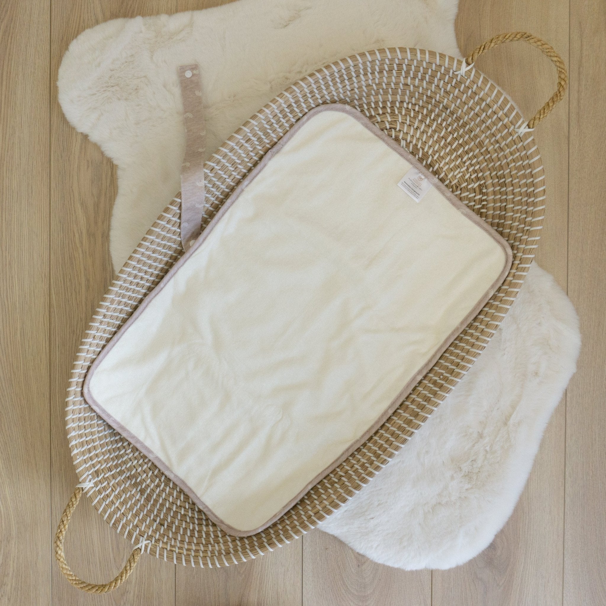 Baby Travel Changing Mats - Rainbow Oatmeal