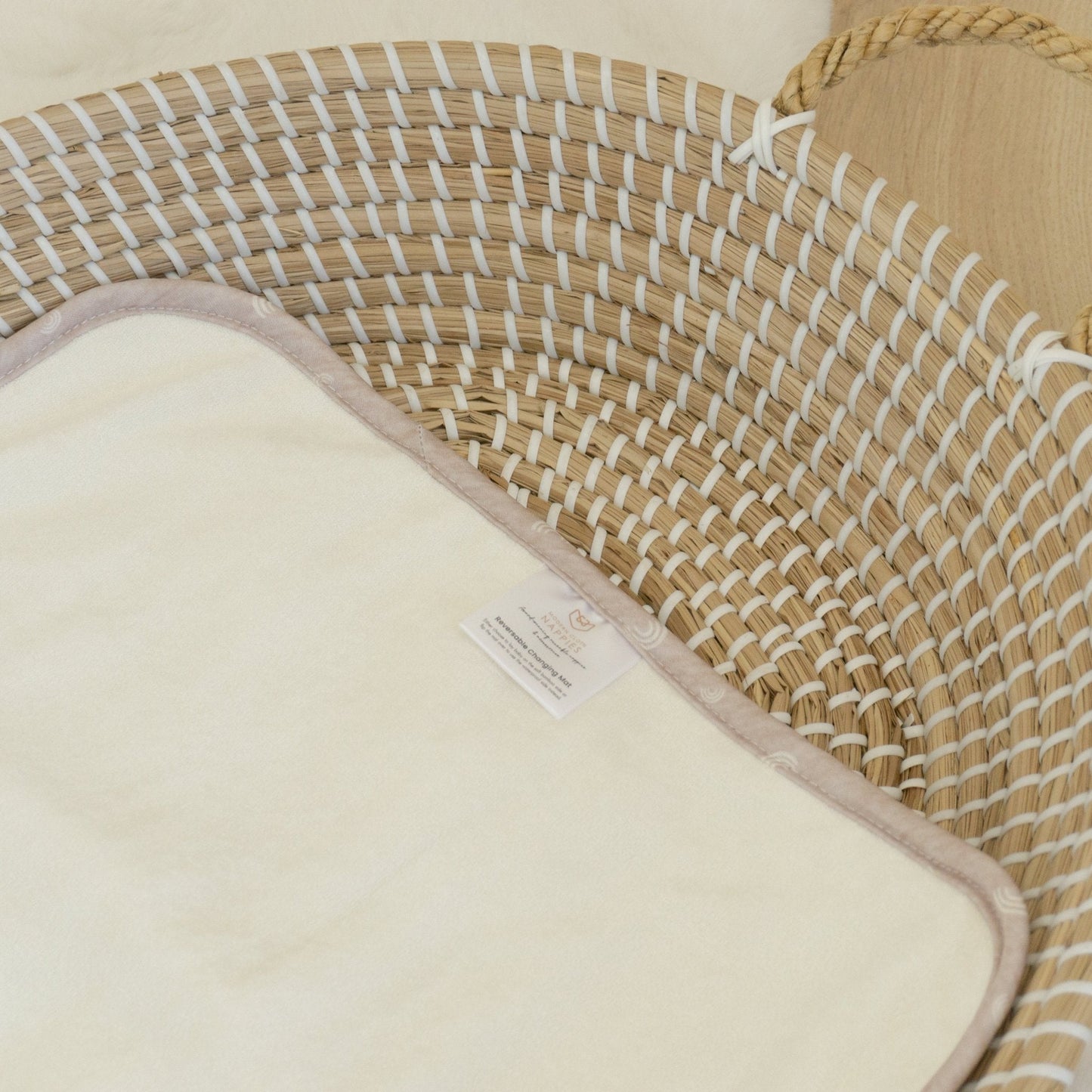 Baby Travel Changing Mats - Rainbow Oatmeal