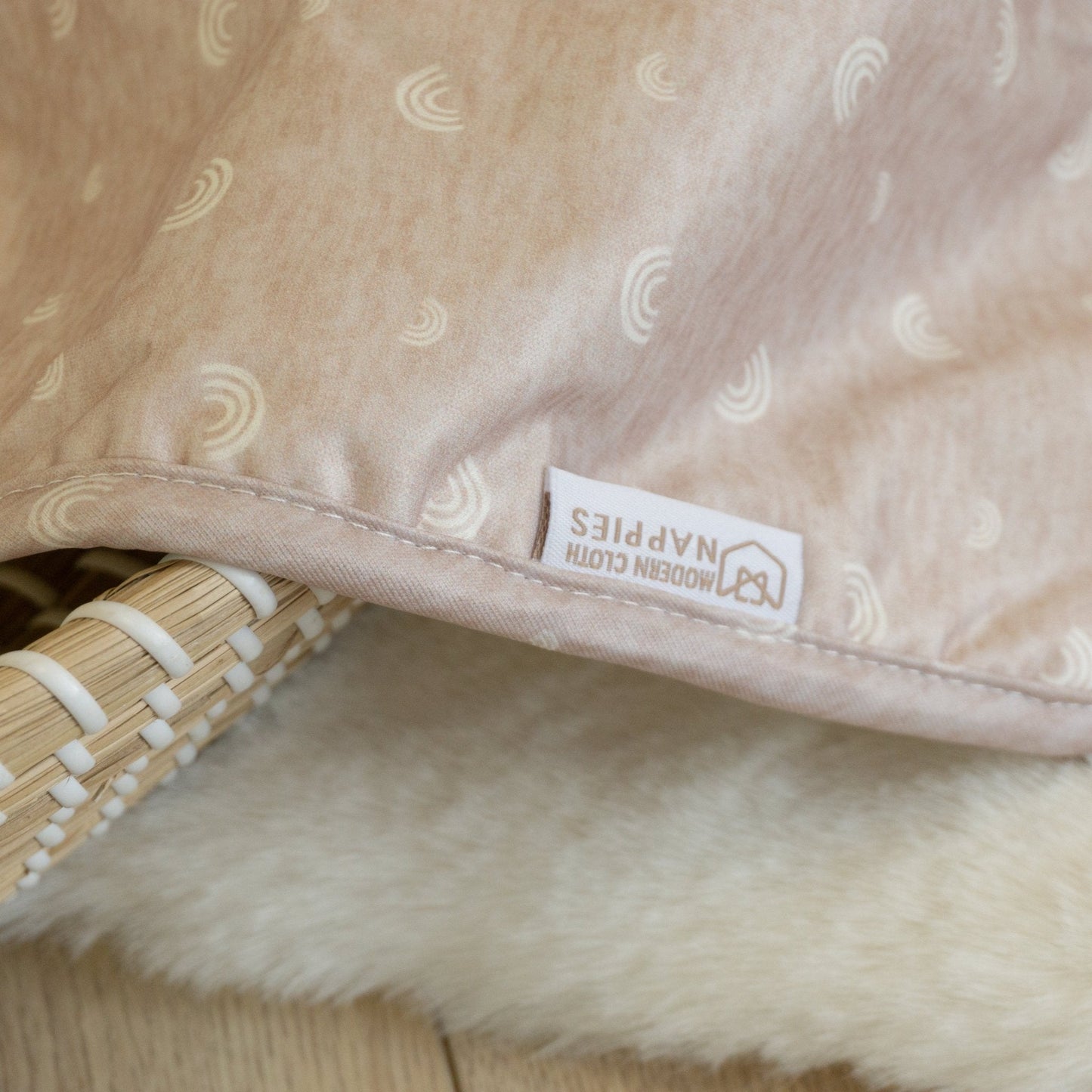 Baby Travel Changing Mats - Rainbow Oatmeal