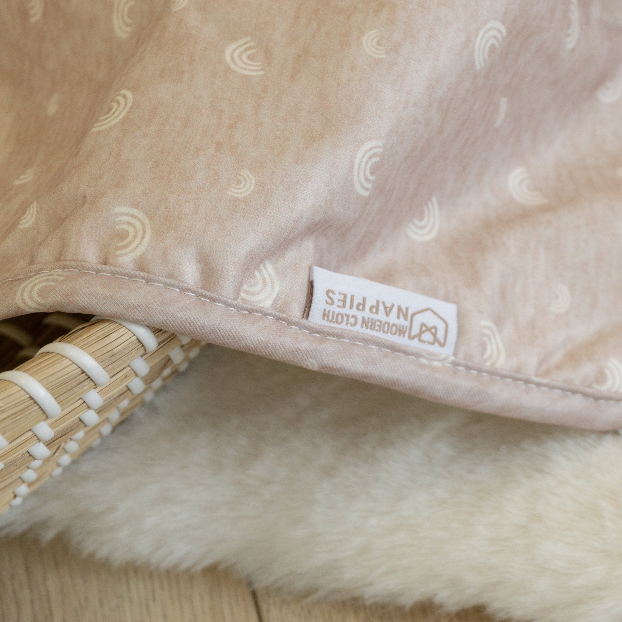 Baby Travel Changing Mats - Rainbow Oatmeal