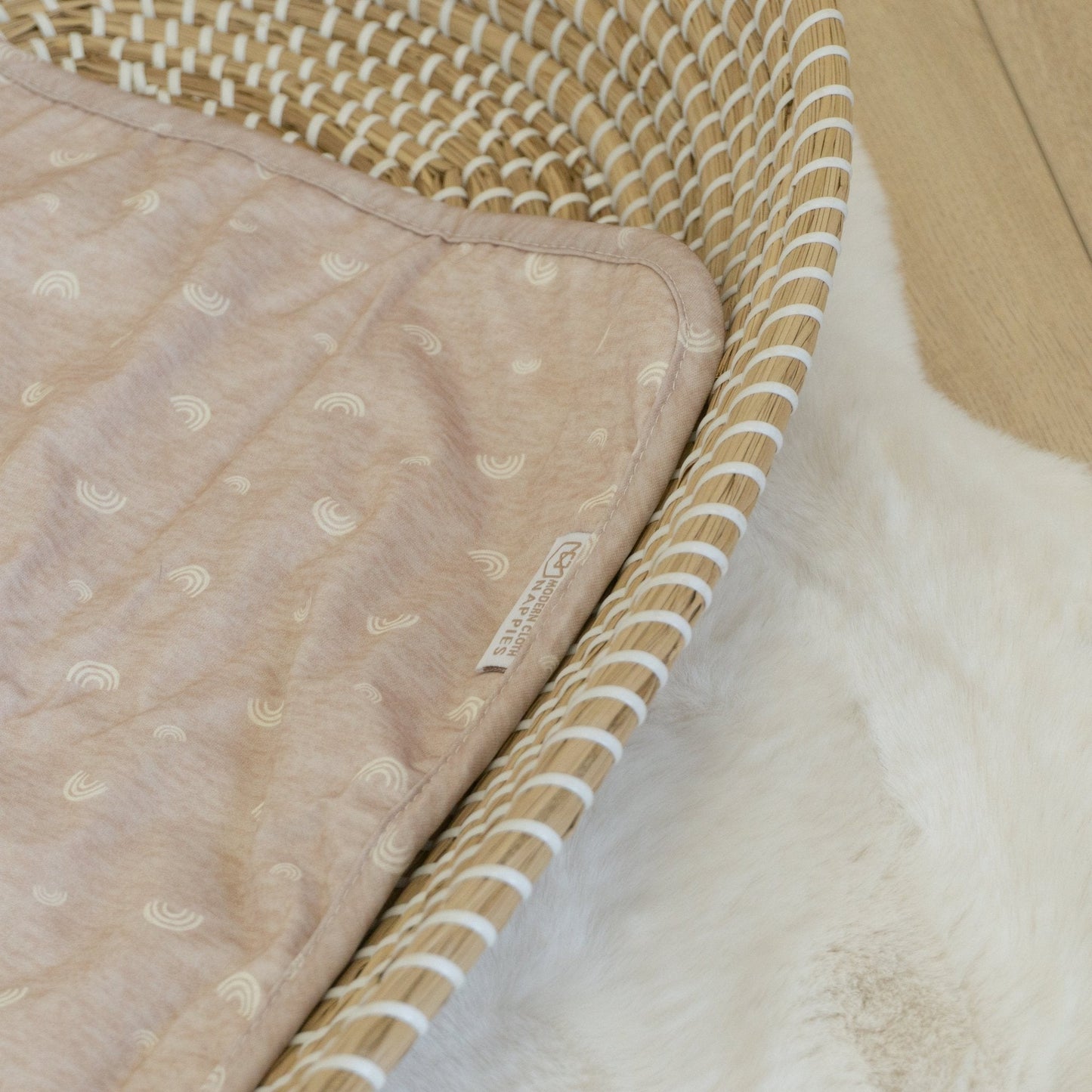 Baby Travel Changing Mats - Rainbow Oatmeal