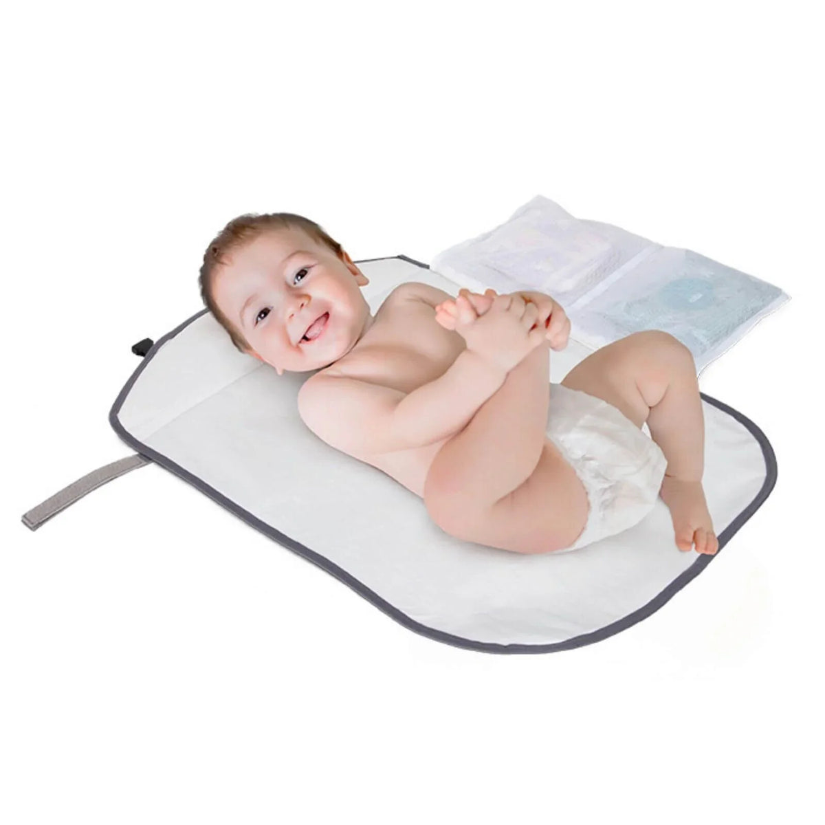 Dreambaby On the Go Baby Changing Mat - Stars Grey