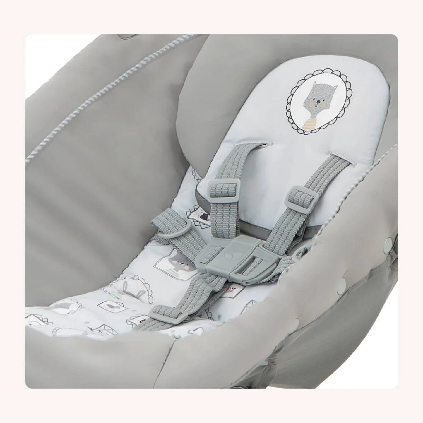 Joie Excursion Change & Bounce Baby Travel Cot - Portrait