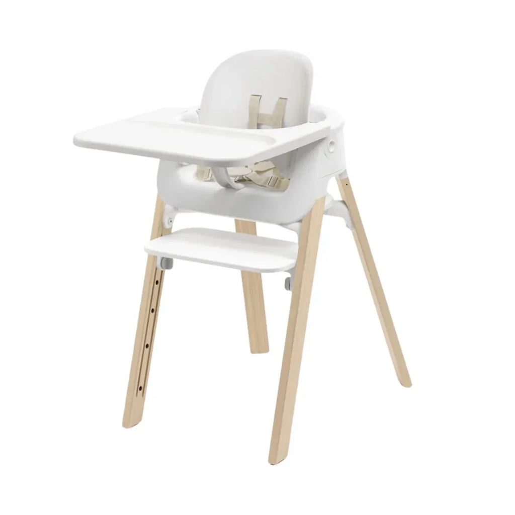 Stokke Steps Highchair - White / Natural