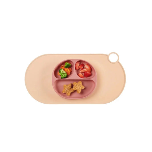 Vital Baby Nourish Silicone Grippy Mat - Sweet Butterscotch