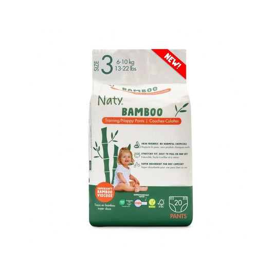 Naty Bamboo Viscose Nappy Pants Size 3 - 20 nappies