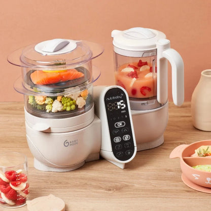 Babymoov Nutribaby (+) 6-in-1 Baby Food Maker - Mineral