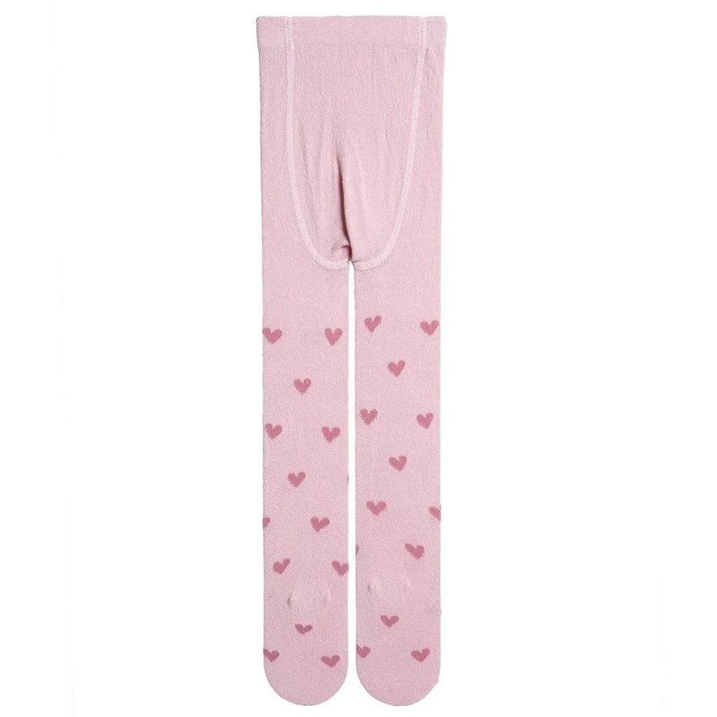 HelloBaby Heart Print Baby Tights (6-12 Months to 4-5 Years)