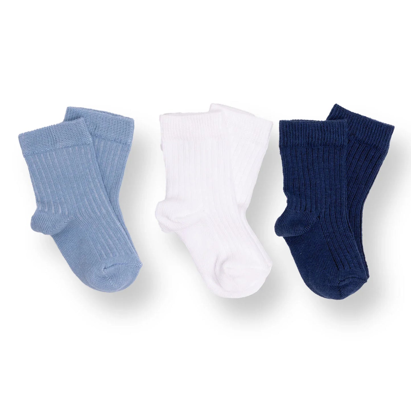HelloBaby Ankle Socks 3 pcs - Navy Blue