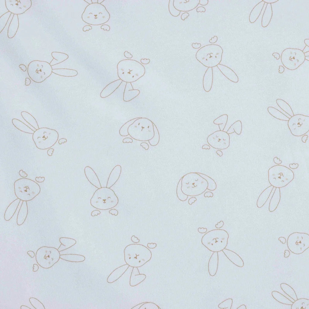 Little Dreams Girls Cotton Jersey Blankets - Ecru