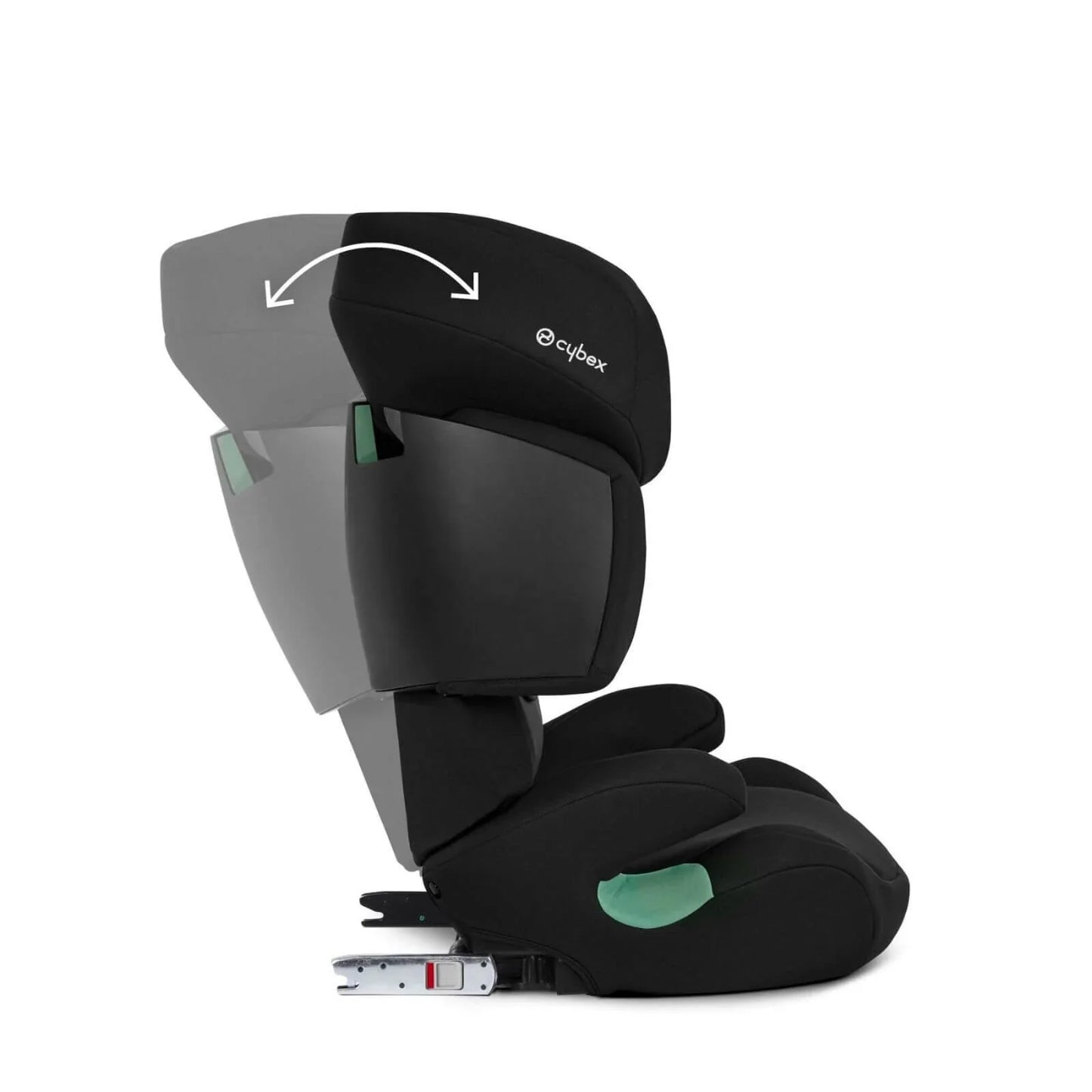 Cybex Solution X i-Fix Group 2/3 Car Seat - Pure Black