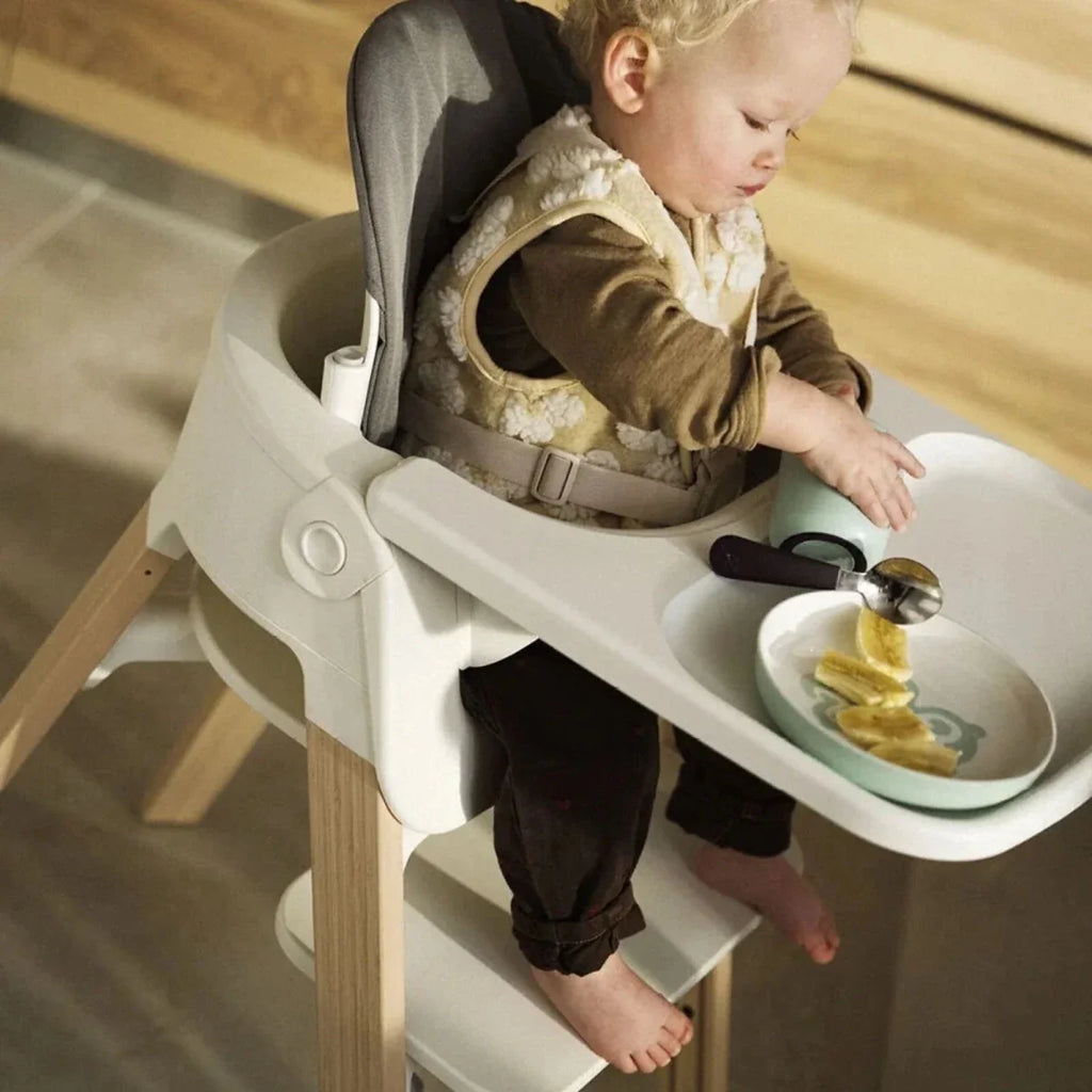 Stokke Steps Highchair - White / Natural