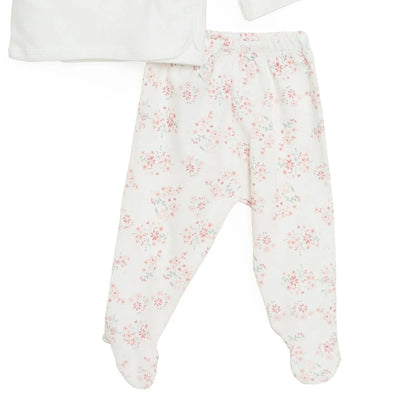 Aziz Bebe Girl 5 Piece Newborn Set - Ecru