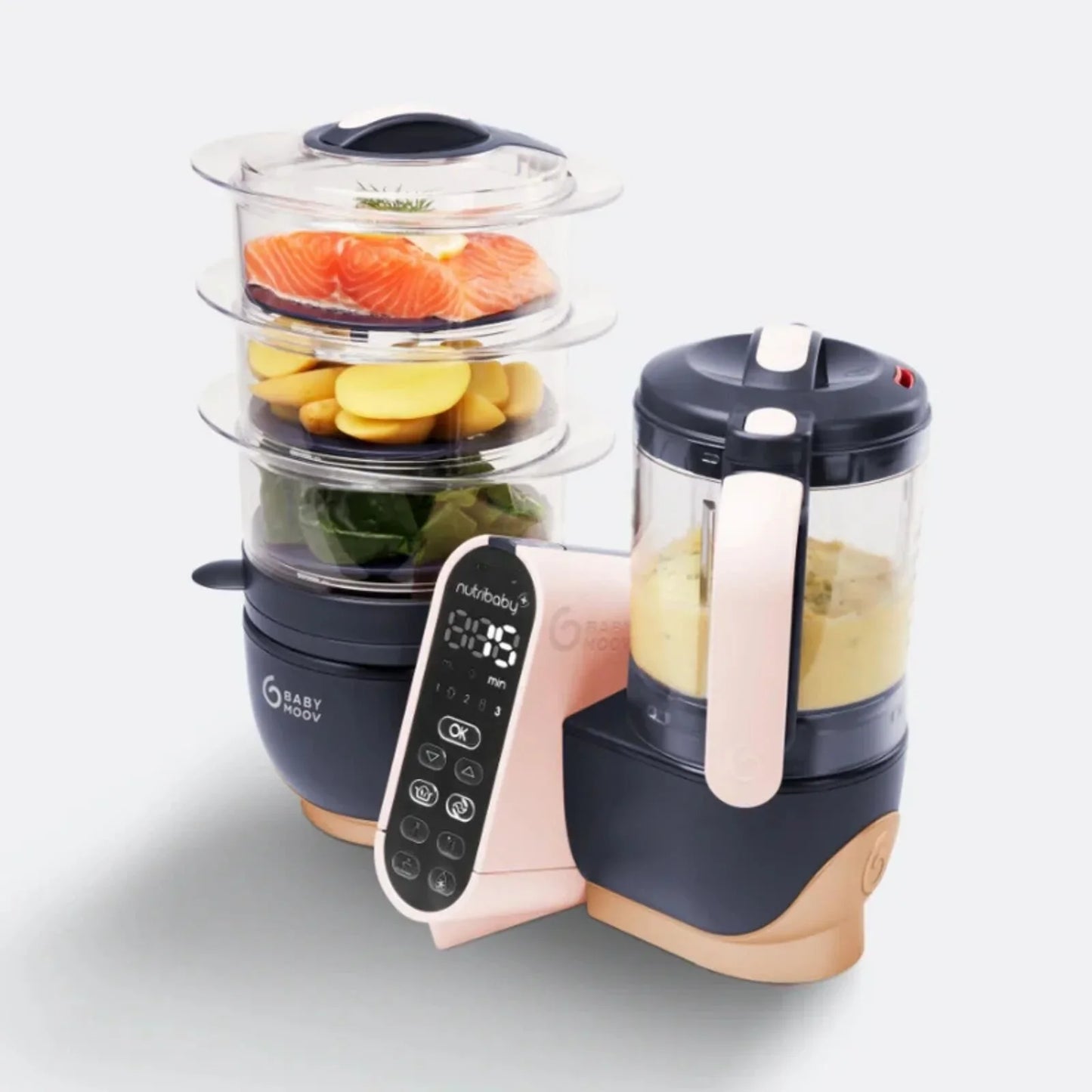 Babymoov Nutribaby Plus XL 5-in-1 Food Prep Machine