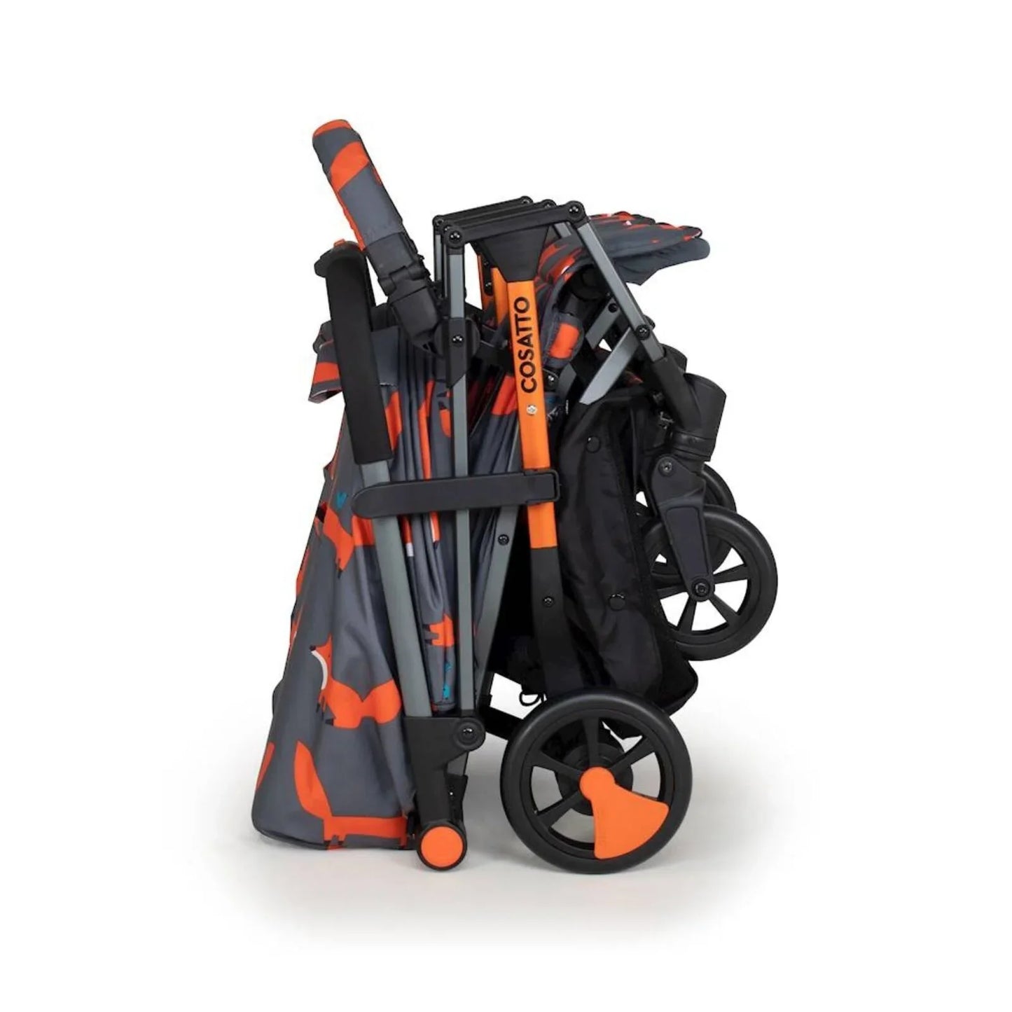 Cosatto Woosh Double Stroller - Charcoal Mister Fox