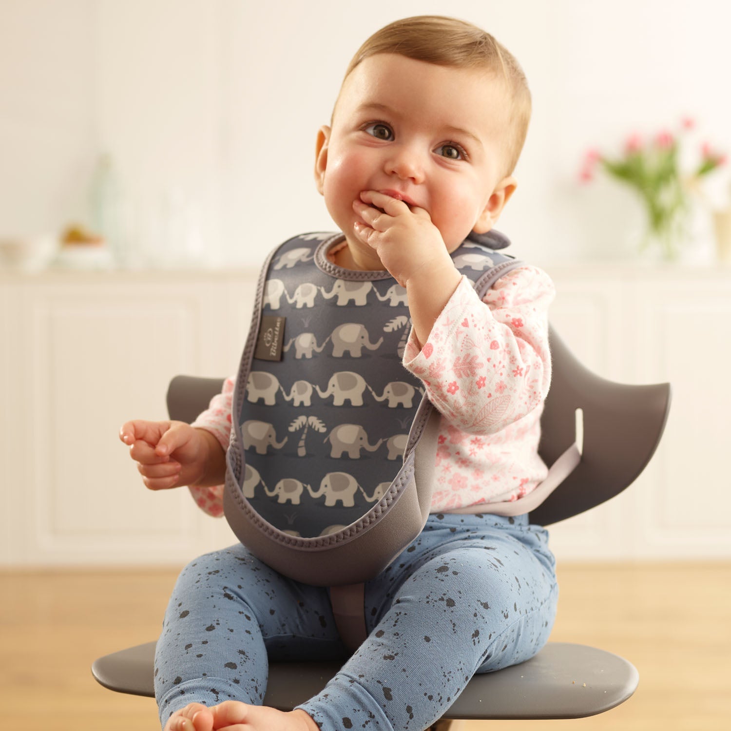 Weaning Bib - Elephants UltraBib