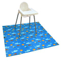 Wipeezee Splash Mat - Turquoise Blue Sea Creatures