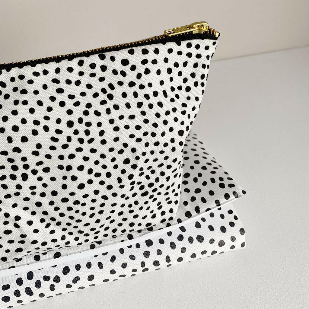 Nappy organiser bag - Dalmatian Print