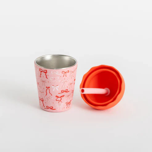 NEW Bows Mini Smoothie Cup & Straw