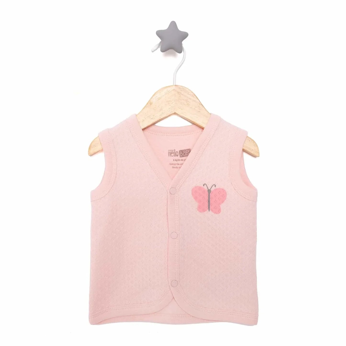 HelloBaby Unisex Classic Vest - Light Pink