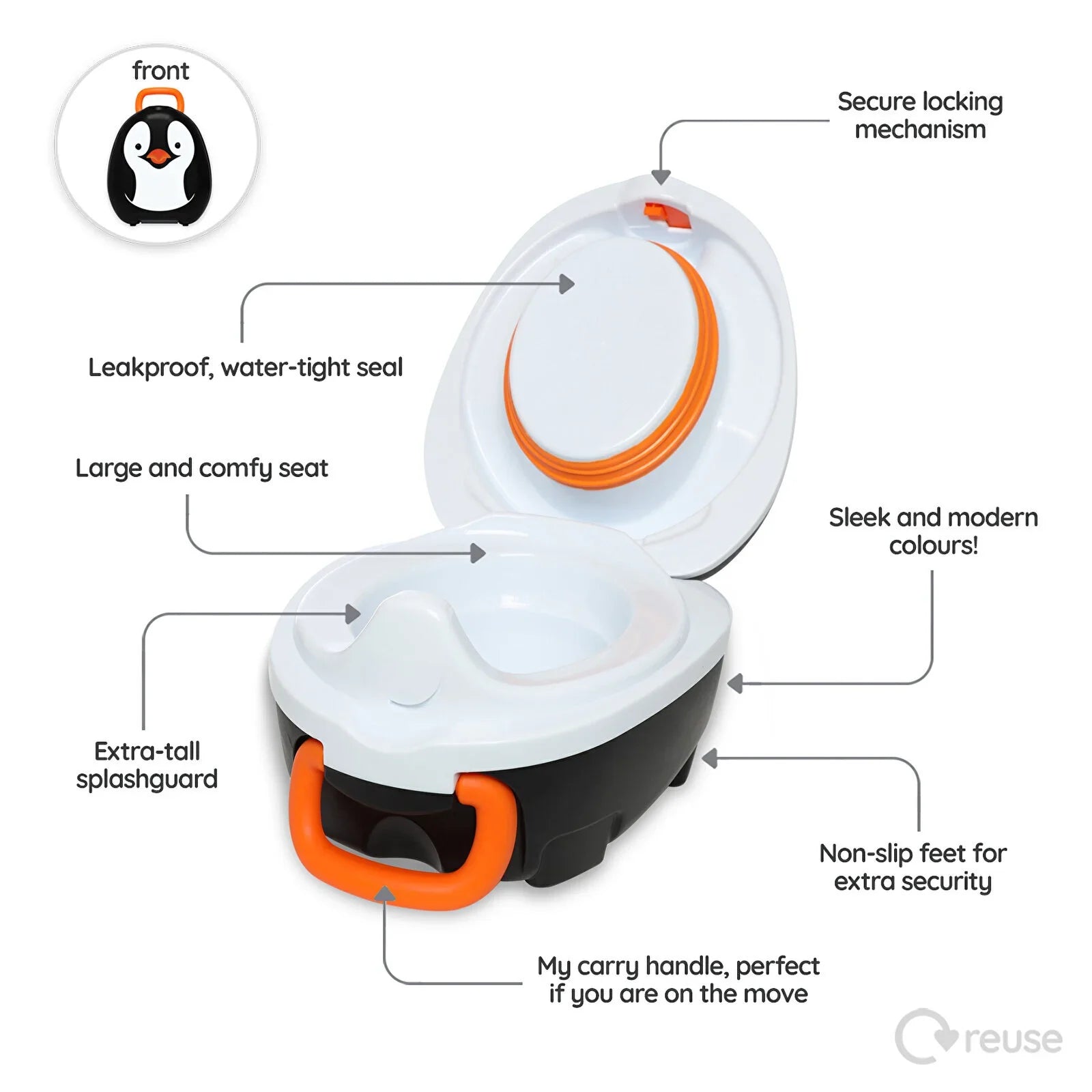 My Carry Potty - Penguin