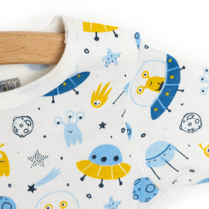 HelloBaby Baby Boy Short Sleeve  Body - White