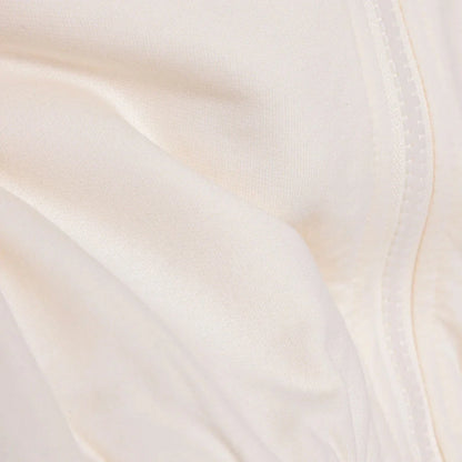 HelloBaby Girls Hooded Cardigan Crew Neck Long Sleeve - Ecru