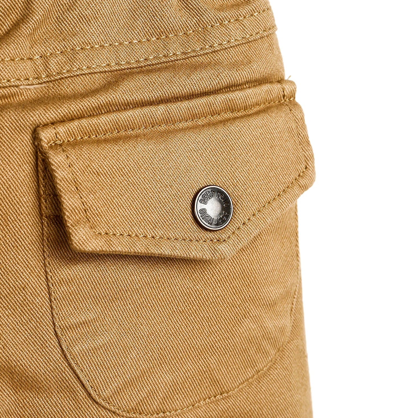 HelloBaby Basic Baby Boy Woven Pants - Mustard