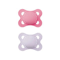 MAM Original Soother 0-6 months Pack of 2 - Pink