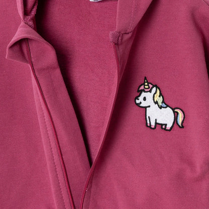 HelloBaby Newborn Girl Cardigan - Damson