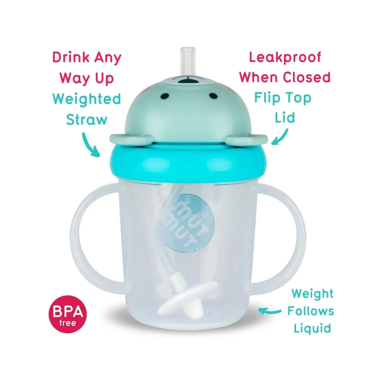 TUM TUM Tippy Up Cup - Boris Bear