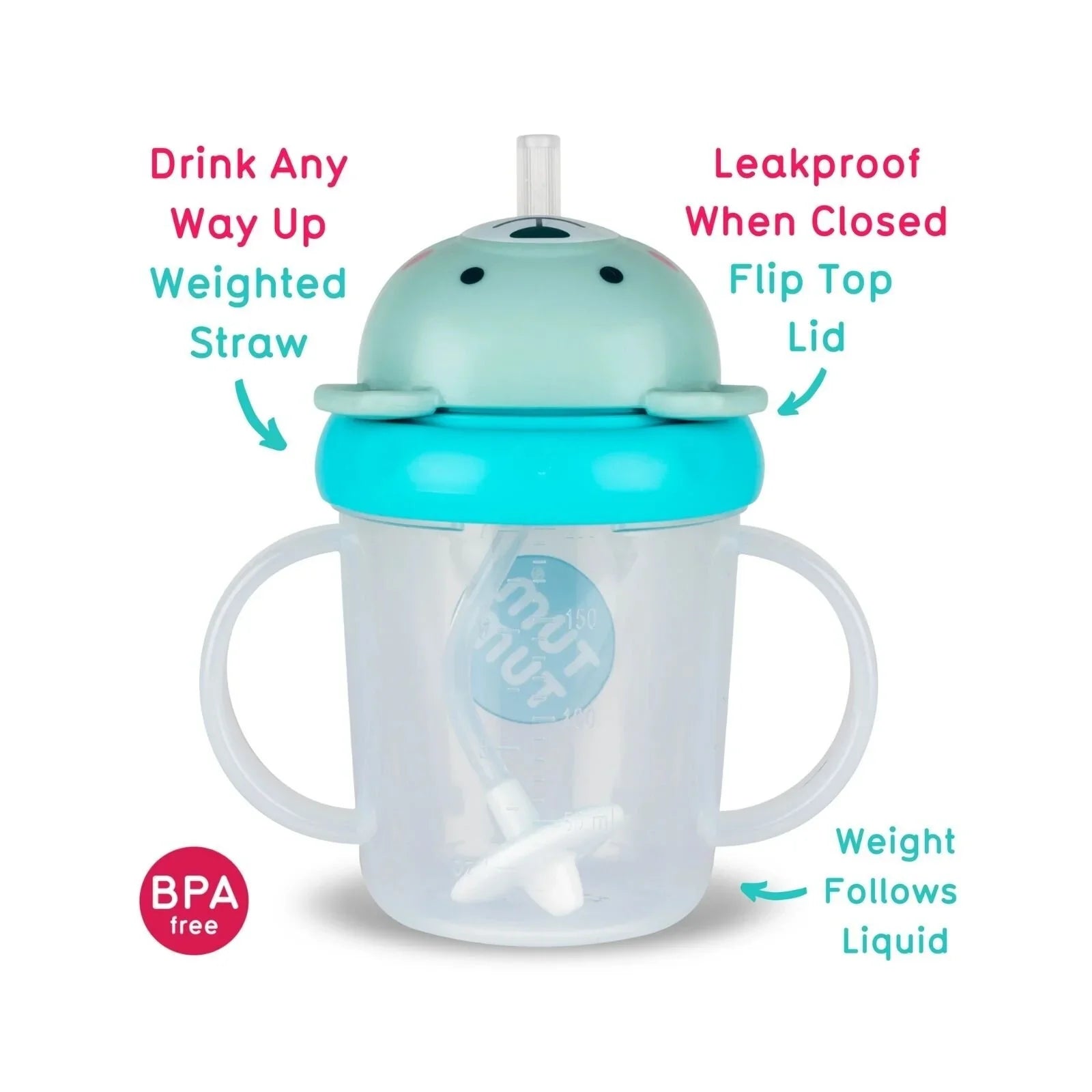 TUM TUM Tippy Up Cup - Boris Bear