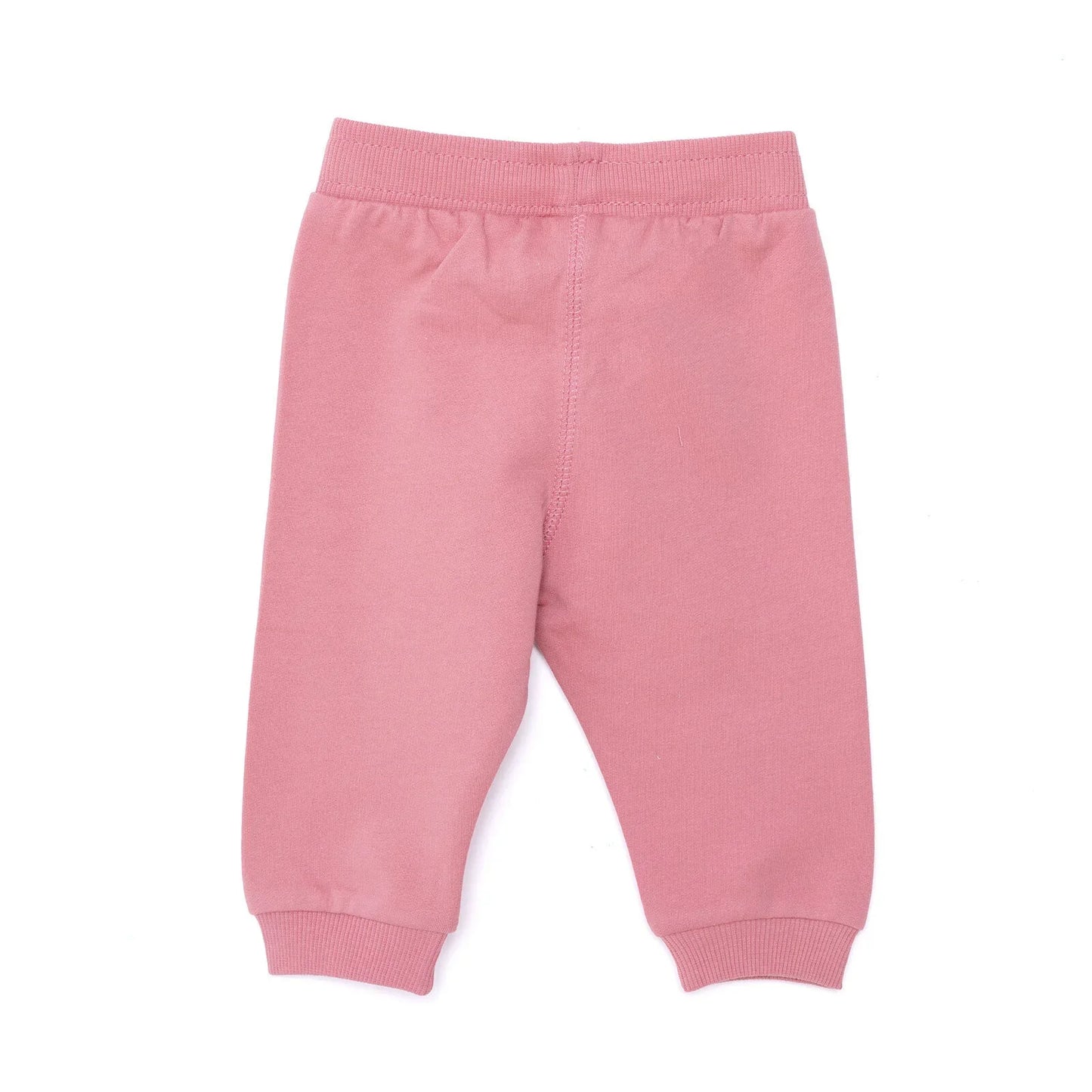 HelloBaby Basic Girl Low Raised Joggers - Light Rose