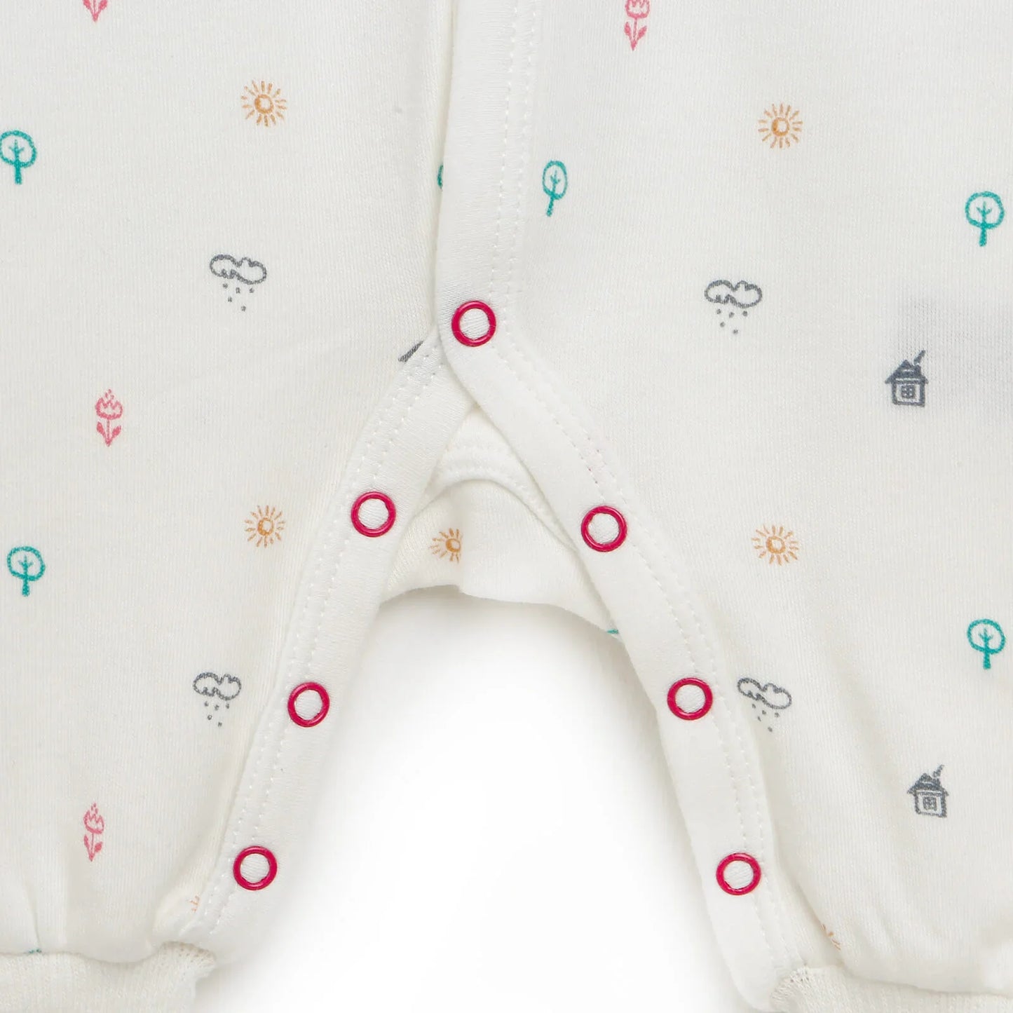 HelloBaby Newborn Baby Girl Footed Jumpsuit - Beige Melange